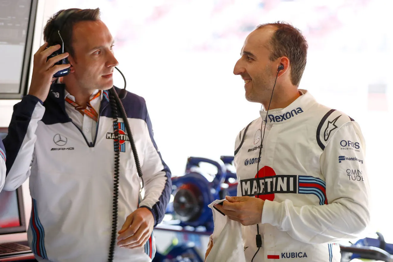 Claire Williams: "Kubica guía a los ingenieros, me impresiona"