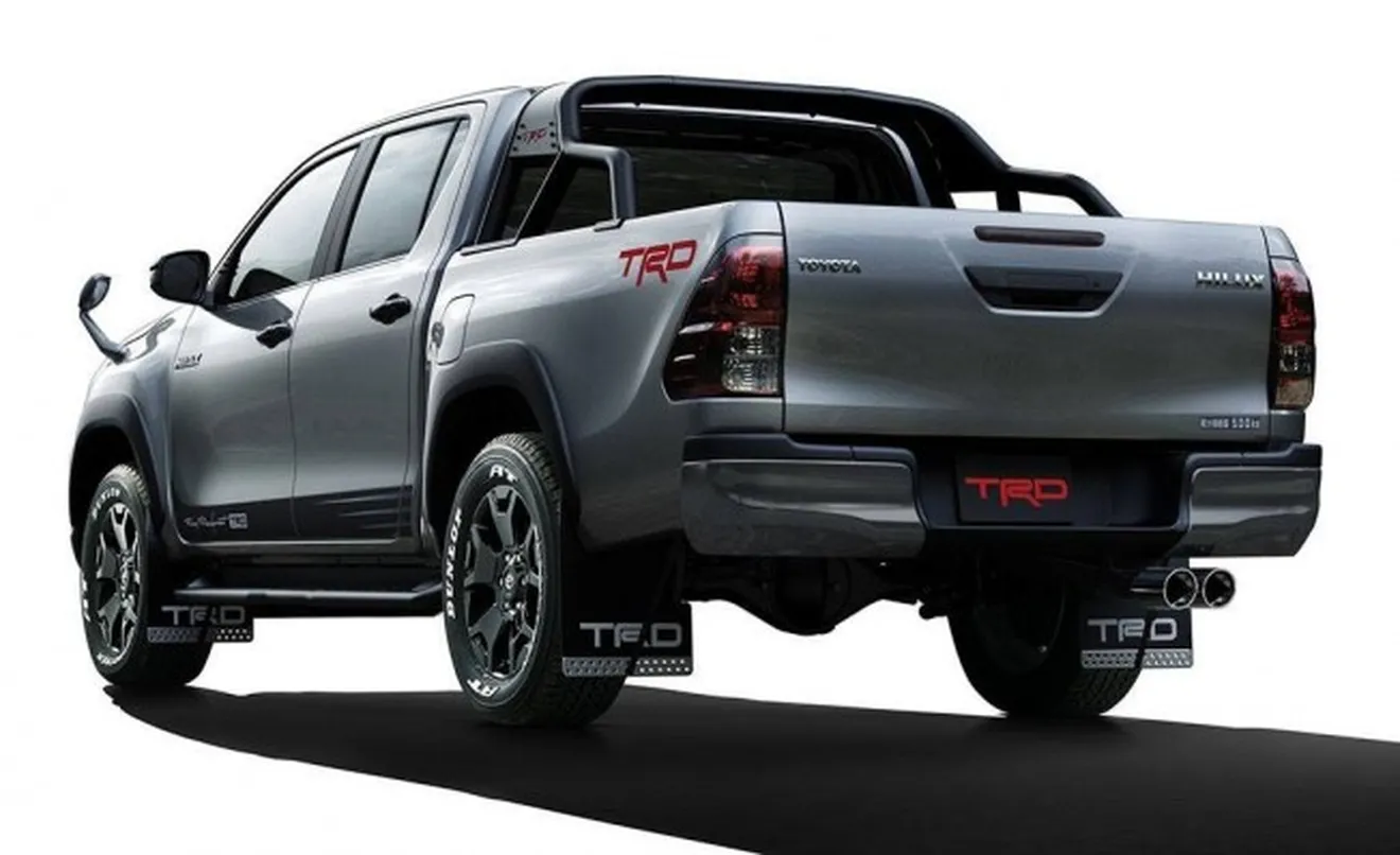 Toyota Hilux Black Rally Edition - posterior