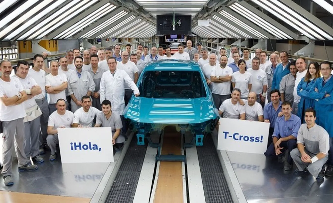 Producción del Volkswagen T-Cross en Navarra