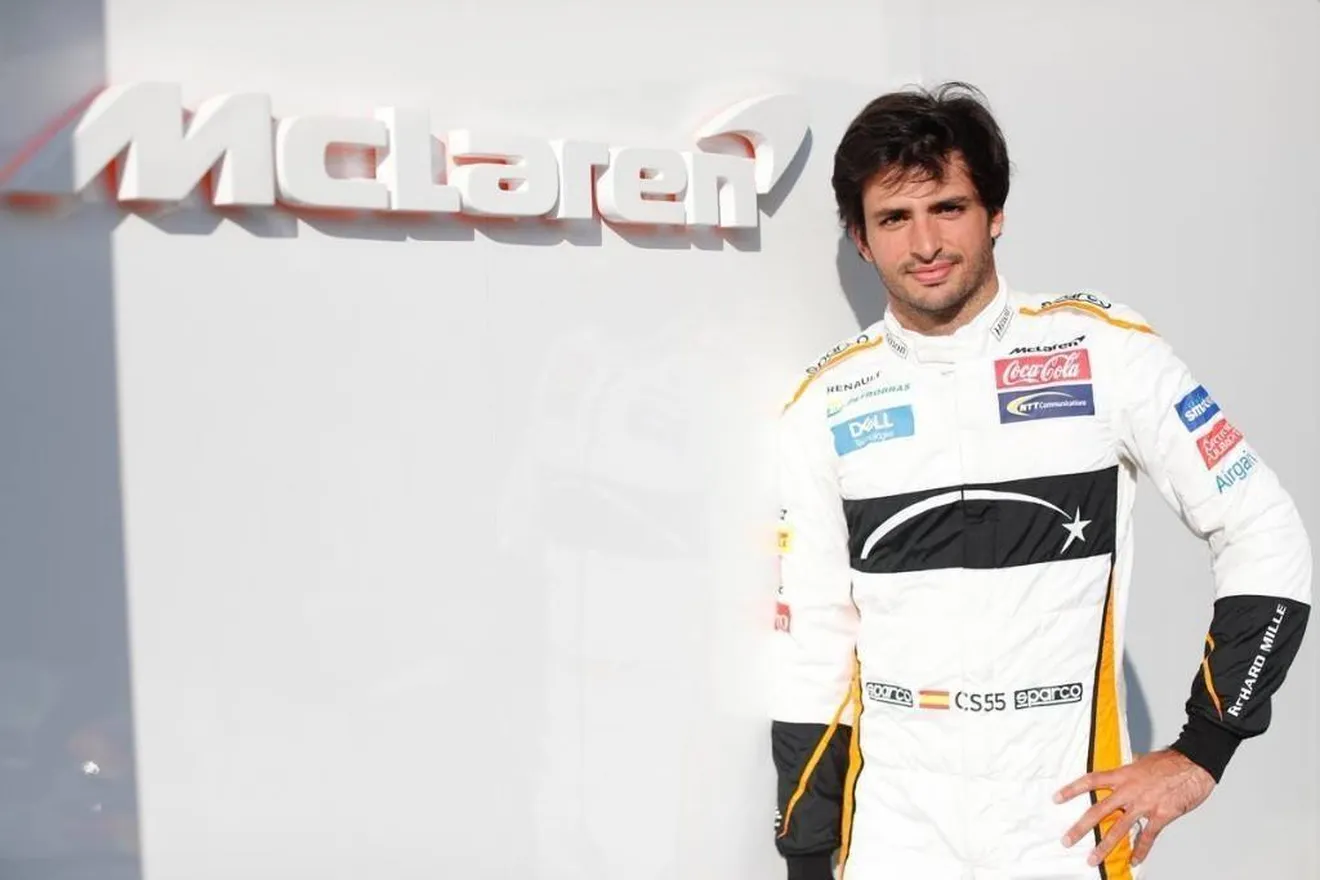 Sainz: "El entusiasmo de McLaren ha hecho que haya ido a Woking más de lo planeado"