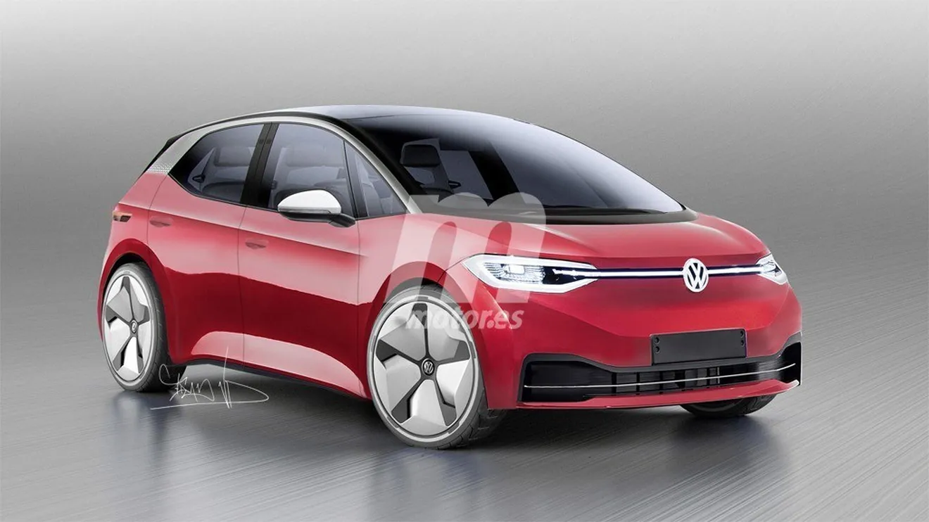 Adelantamos el diseño del Volkswagen ID. Neo, primer eléctrico de la firma alemana