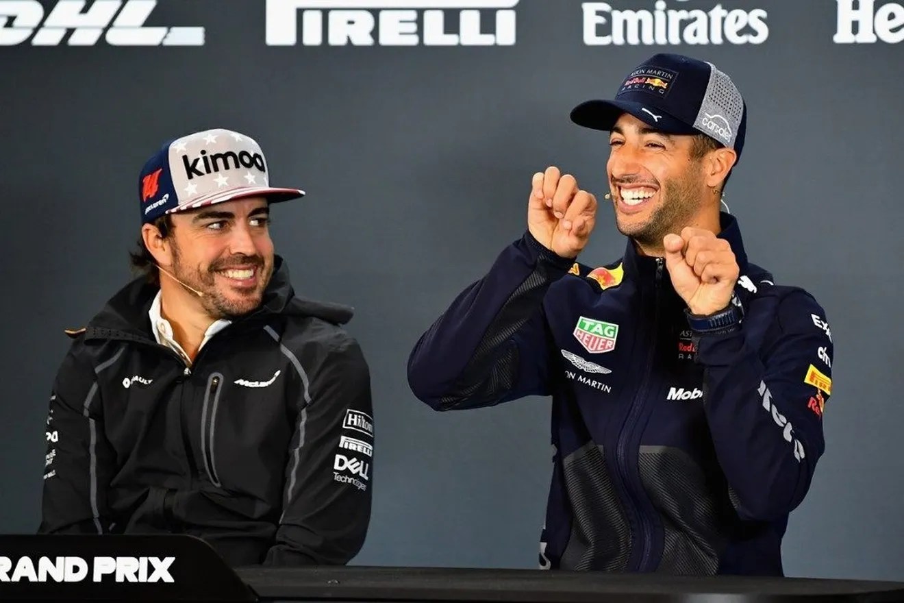Abiteboul: "La llegada de Ricciardo me recordó a los títulos que ganamos con Alonso"