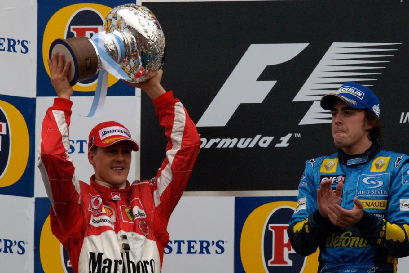Alonso: "Mis batallas con Schumacher fueron mis mejores momentos"