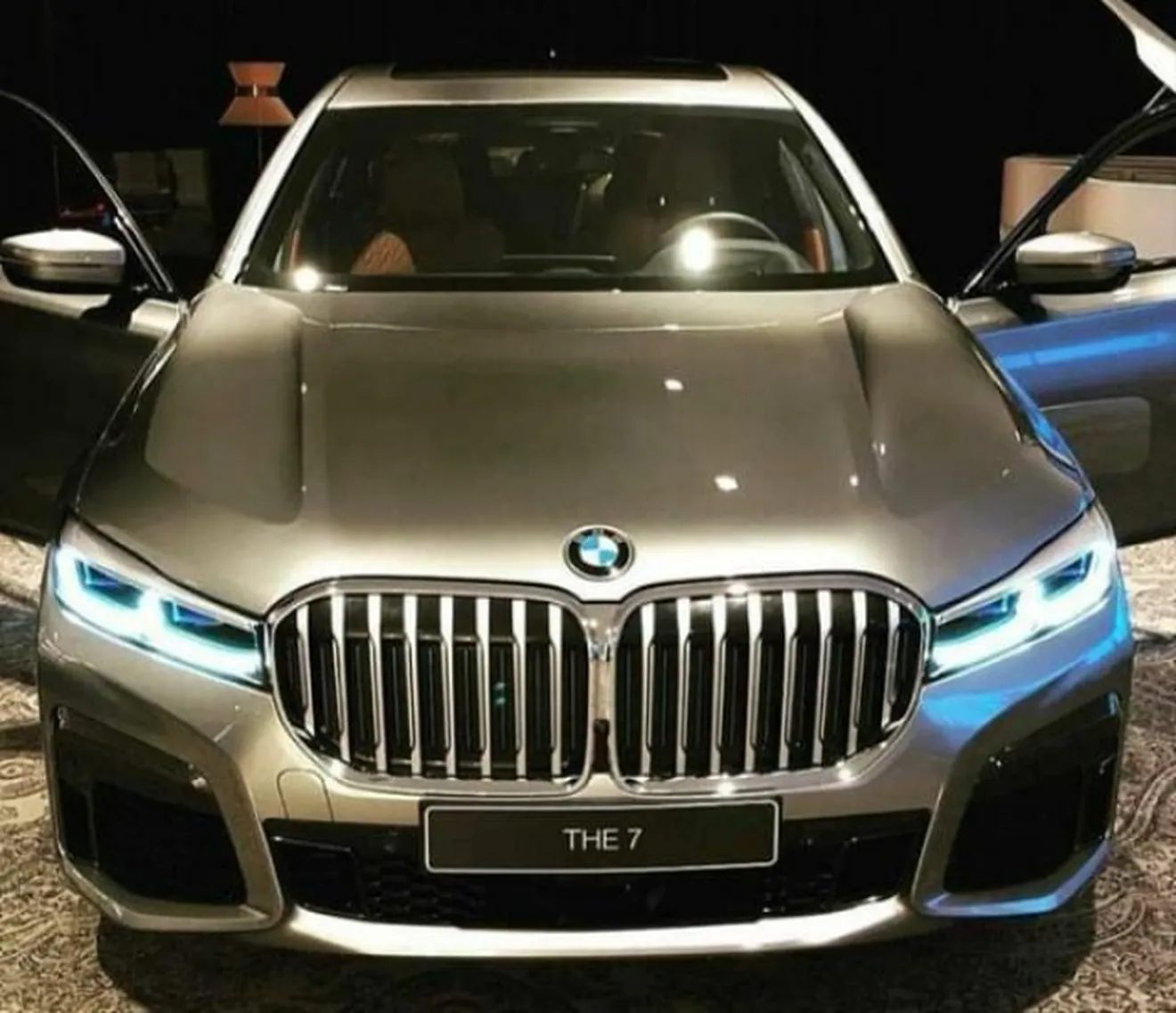 Filtrado el frontal del renovado BMW Serie 7 2020