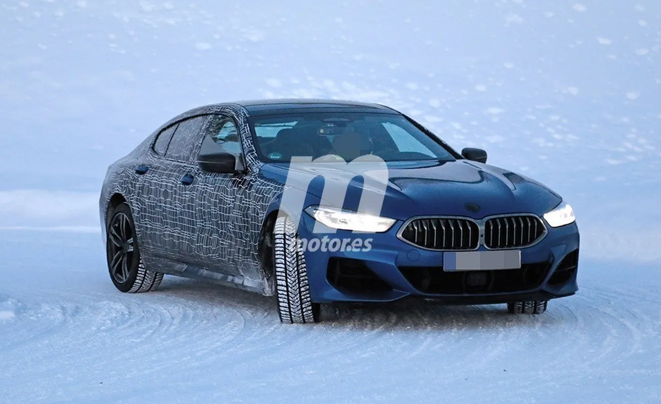 El esperado BMW Serie 8 Gran Coupé ya realiza sus test de invierno