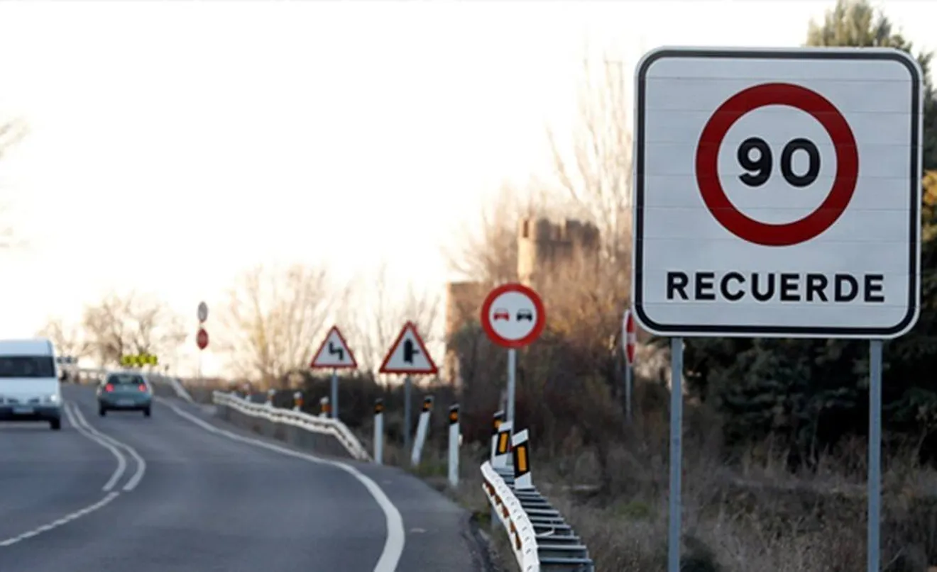 Entran en vigor los nuevos límites de velocidad en España: a 90 km/h en carreteras convencionales