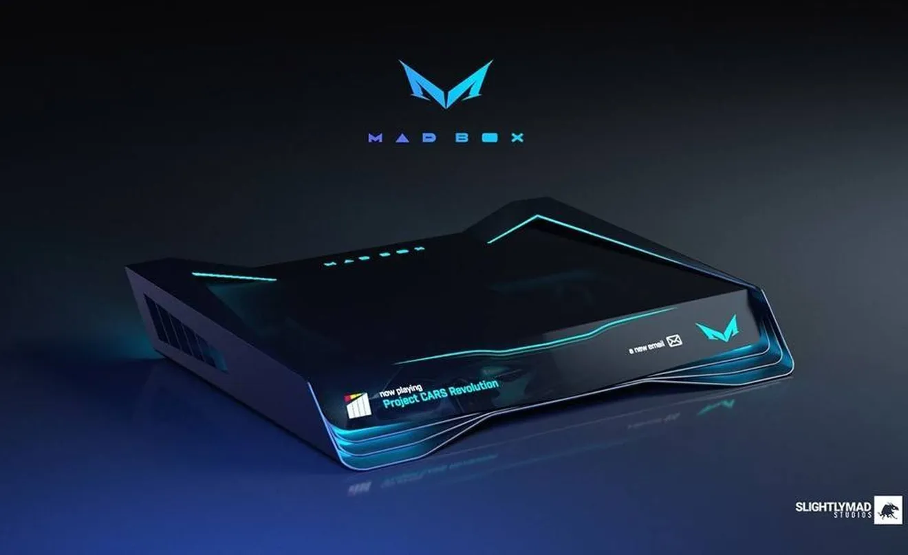 Así es el diseño definitivo de Mad Box, la consola de los creadores de Project CARS