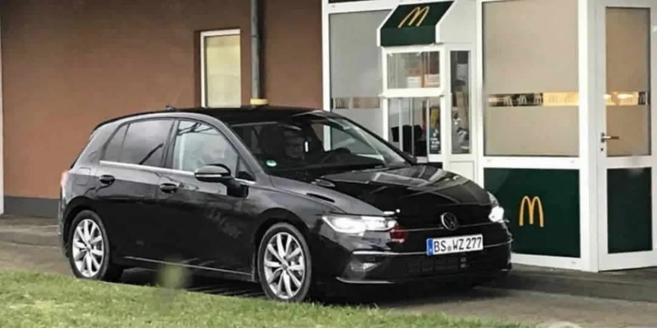 El nuevo Volkswagen Golf Mk8, al descubierto en las fotos espía más reveladoras