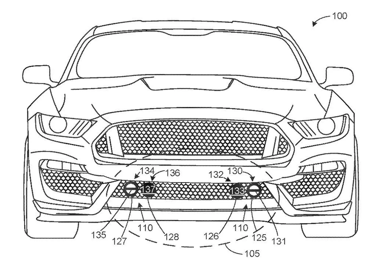 Las patentes del Mustang Shelby GT500 revelan algunos de sus secretos