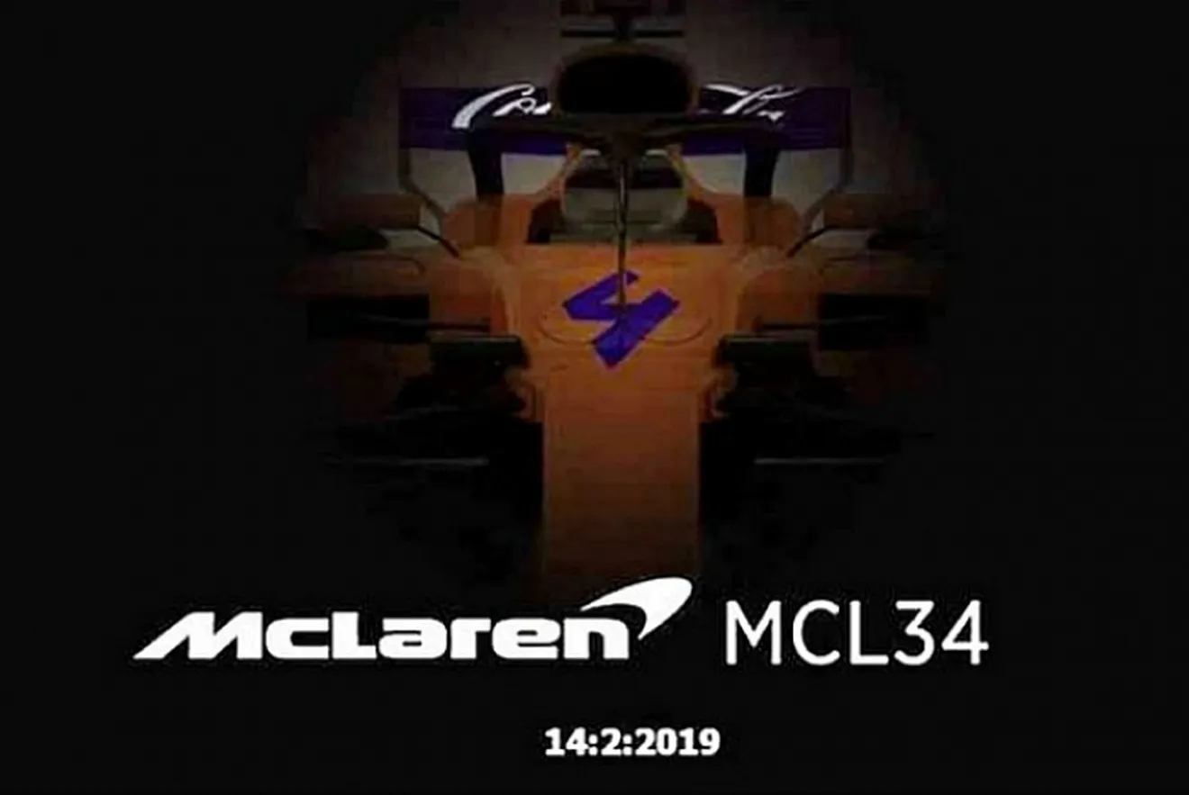 ¿Se le escapa a McLaren una imagen del nuevo MCL34?