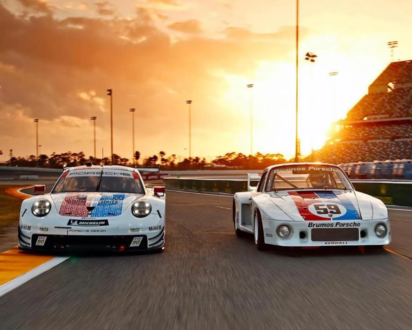 Porsche rescata la clásica decoración Brumos Racing para Daytona