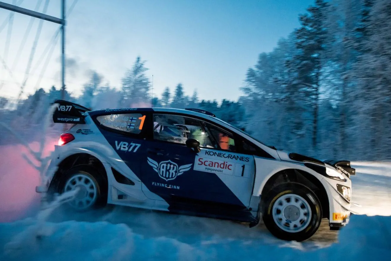 Positivo debut de Valtteri Bottas con el Ford Fiesta WRC