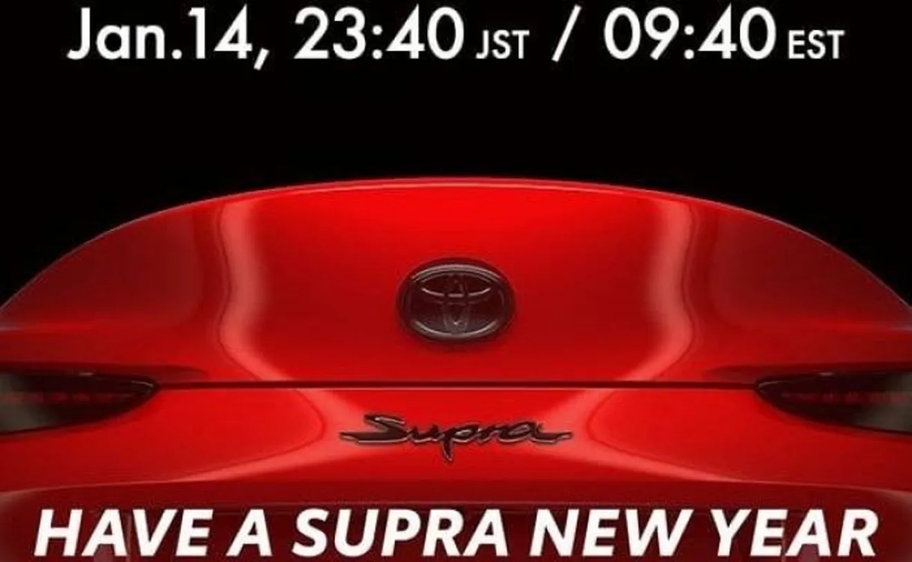 Toyota publica el último teaser del Supra antes de su presentación
