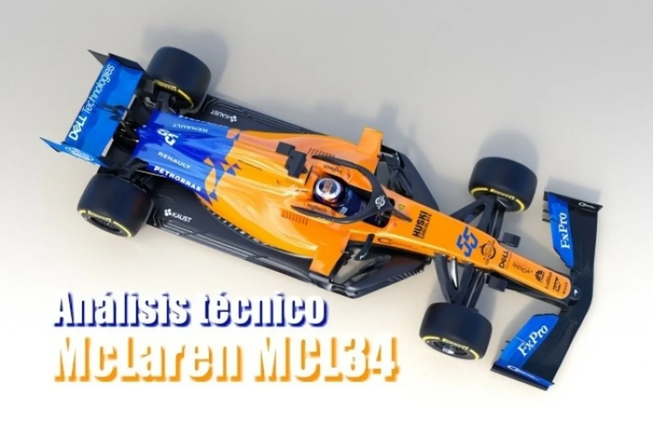 [Vídeo] Análisis técnico del McLaren MCL34: audaz y ambicioso