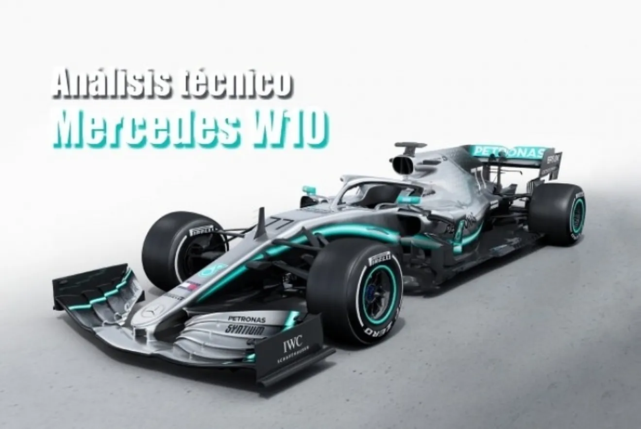 [Vídeo] Análisis técnico del Mercedes W10: marcando territorio desde el inicio
