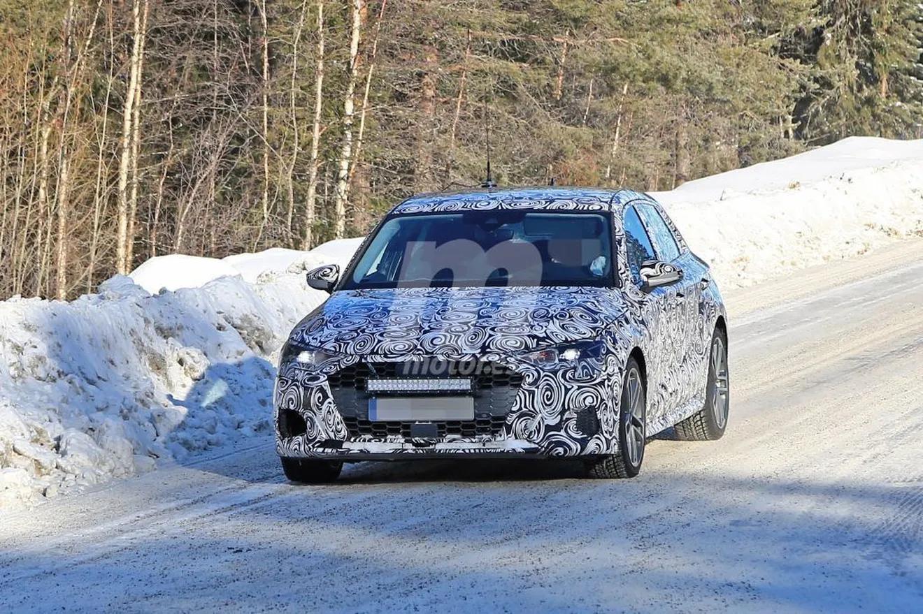 El nuevo Audi S3 2020 cazado de nuevo en la nieve