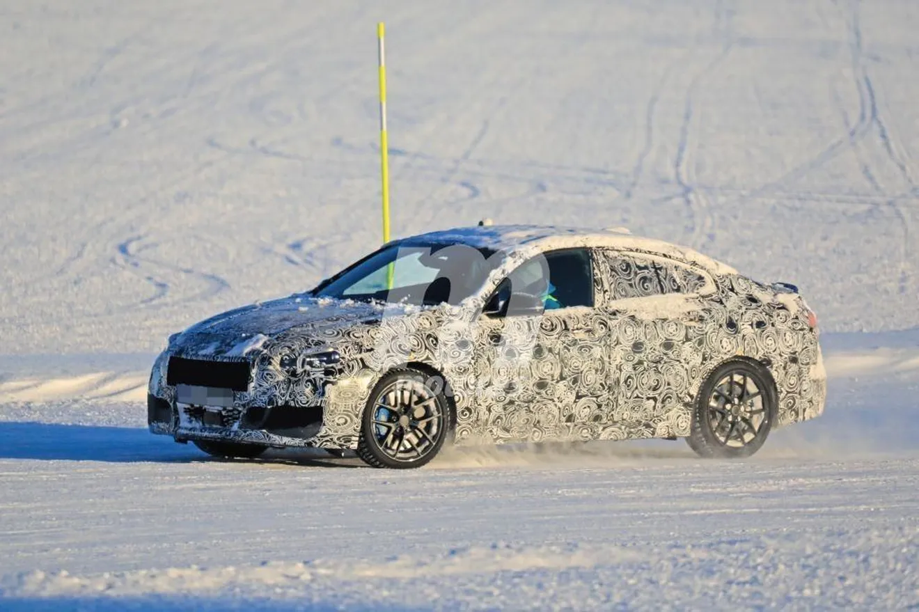 El nuevo BMW Serie 2 Gran Coupé se somete a la segunda tanda de pruebas de invierno