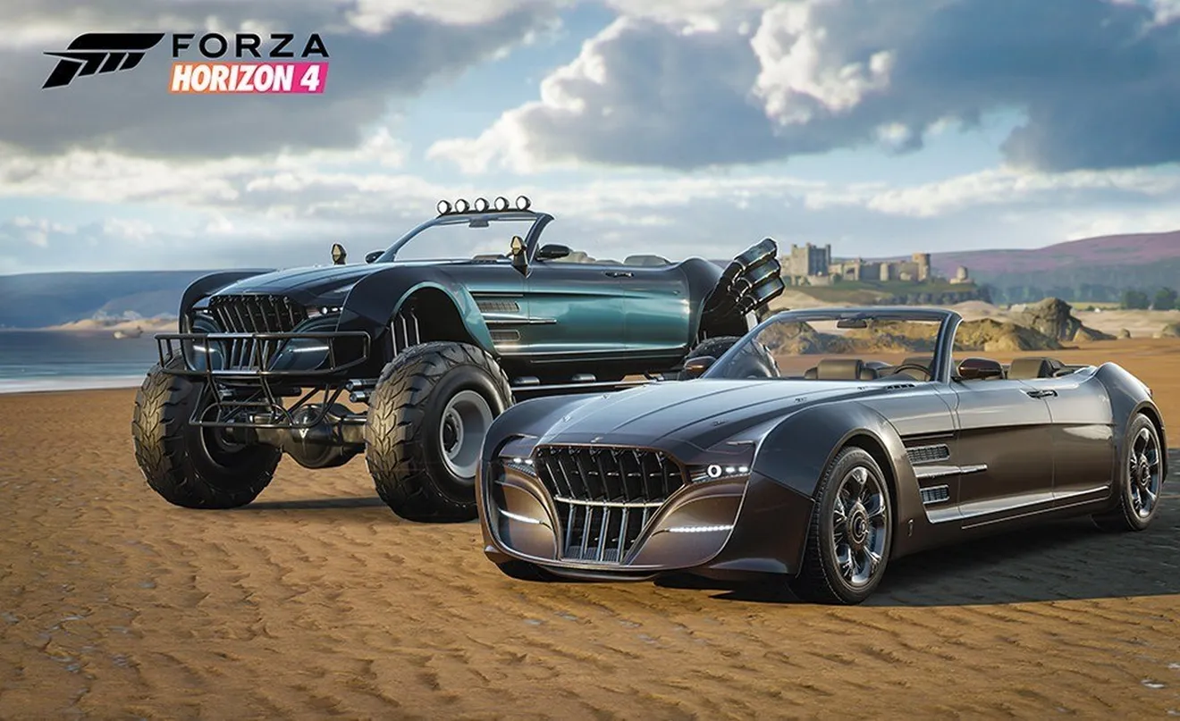 Forza Horizon 4 suma a su garaje los coches de Final Fantasy XV
