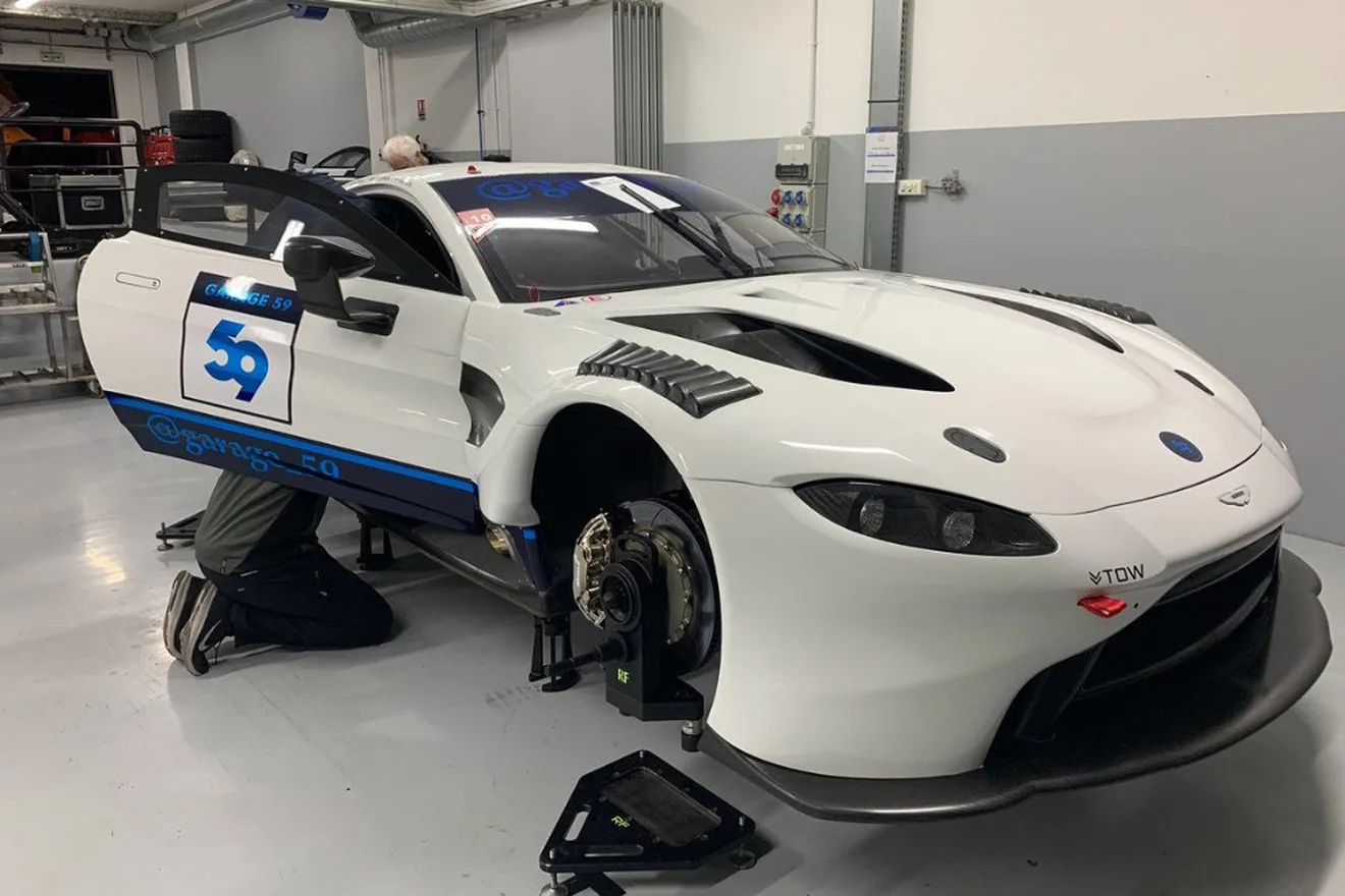 Garage 59 alineará dos Aston Martin en la Endurance Cup