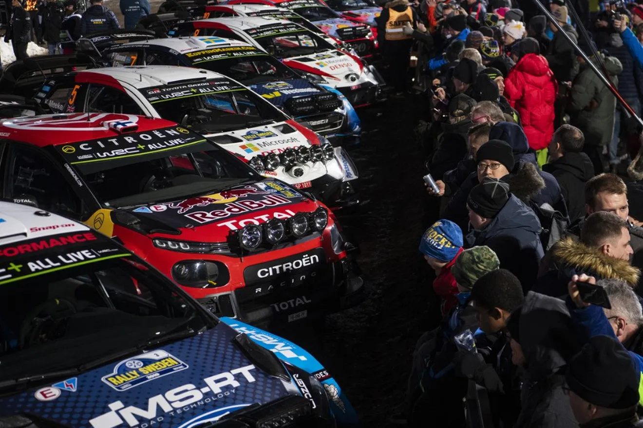 Lista de inscritos del Rally de México del WRC 2019