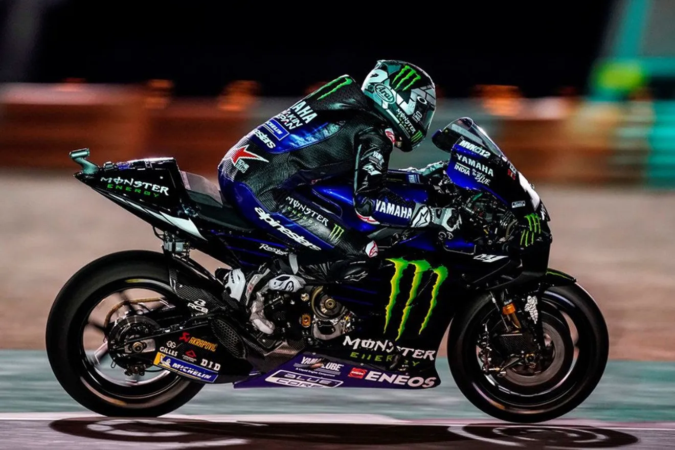 Maverick Viñales logra el mejor tiempo del test de MotoGP en Qatar