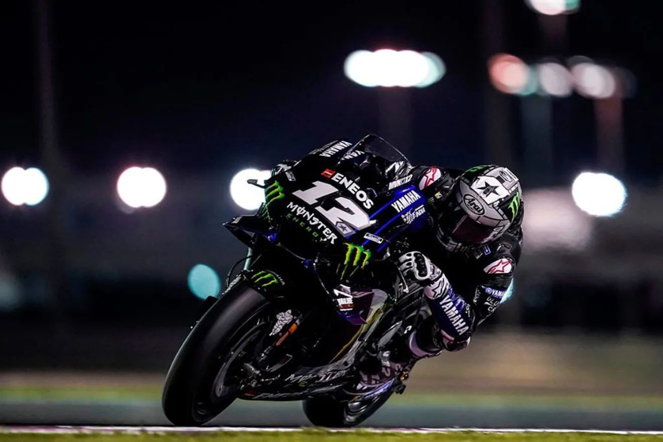 Maverick Viñales inicia el test de MotoGP en Qatar al frente