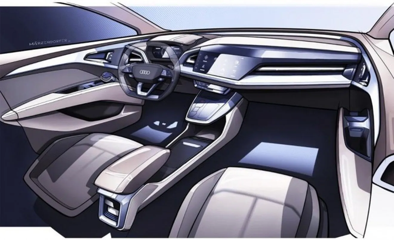 Audi Q4 e-tron Concept - interior