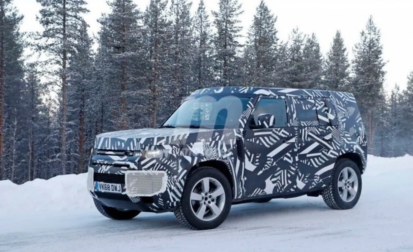 Land Rover Defender 2020 - foto espía