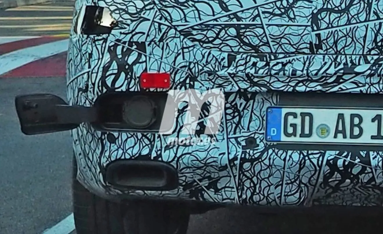 Mercedes Clase GLE Coupé 2020 - foto espía posterior