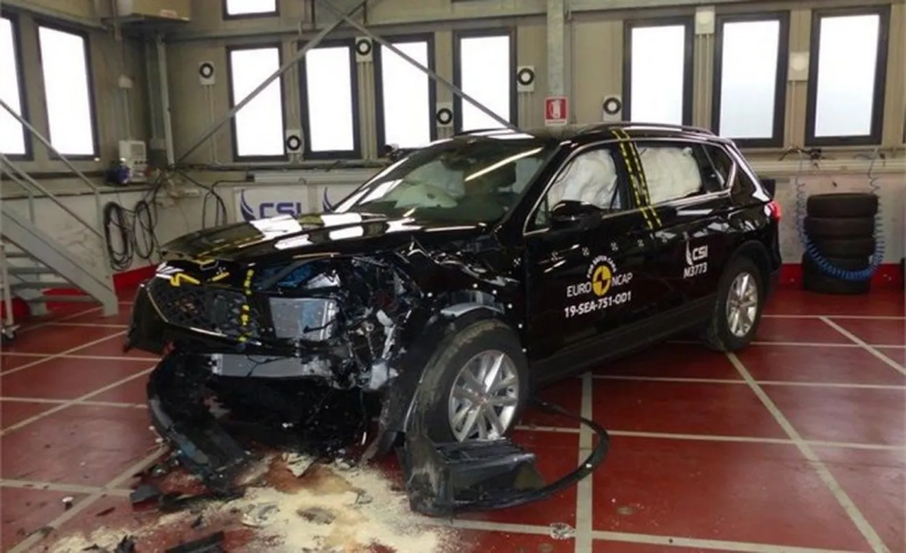 SEAT Tarraco en las pruebas Euro NCAP