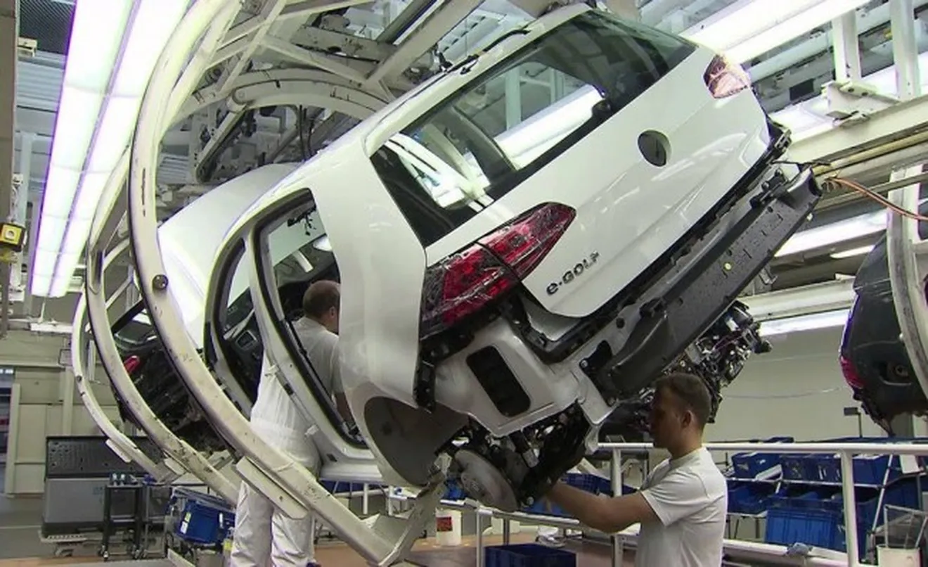Producción del Volkswagen e-Golf