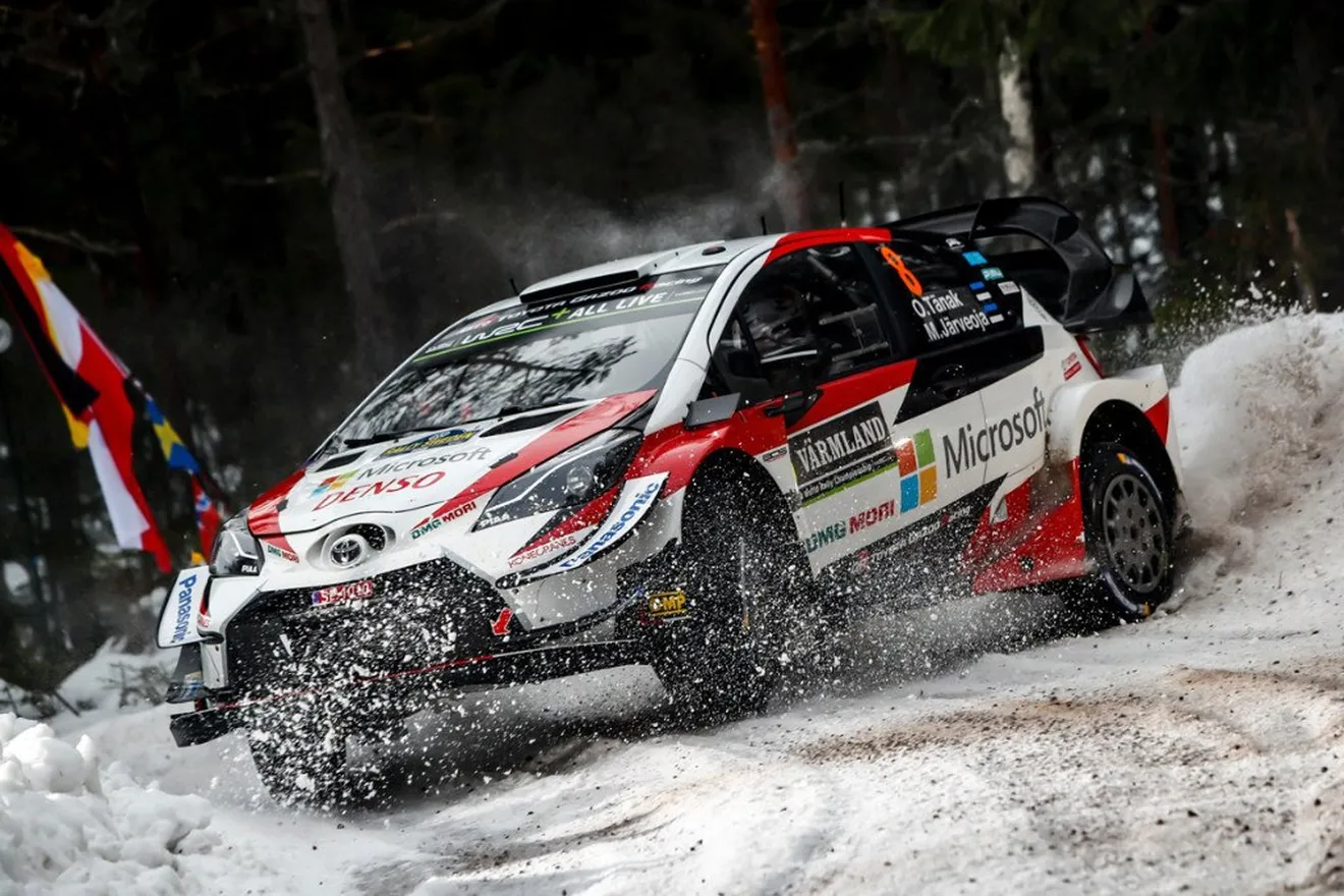 Ott Tänak firma un sólido inicio en el Rally de Suecia