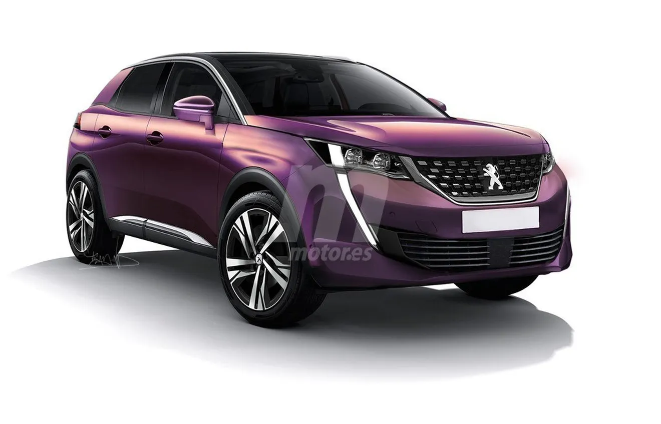 Adelantamos el diseño del nuevo Peugeot 2008, que se estrenará en 2020