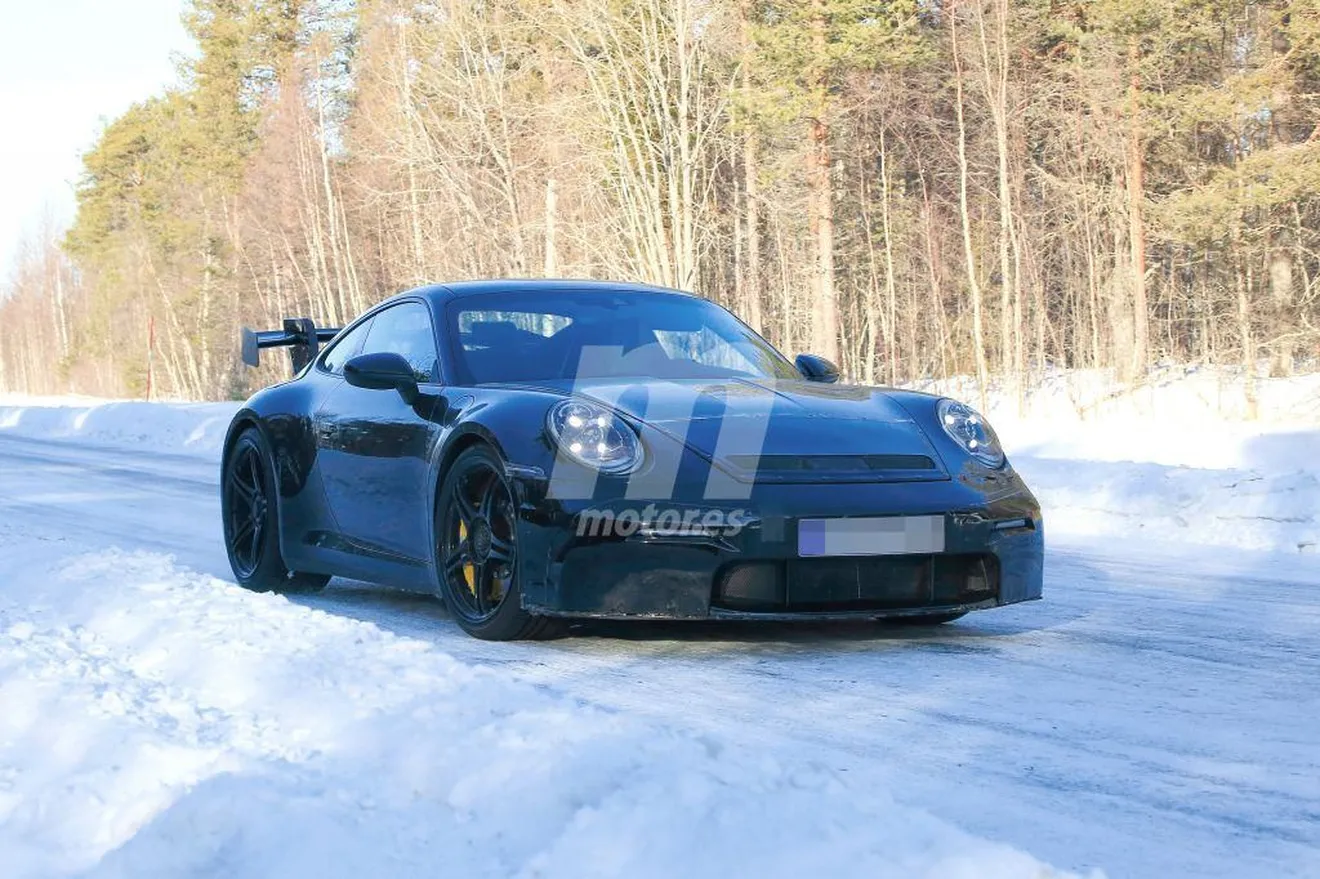 Los prototipos del nuevo Porsche 911 GT3 2020 con todo detalle