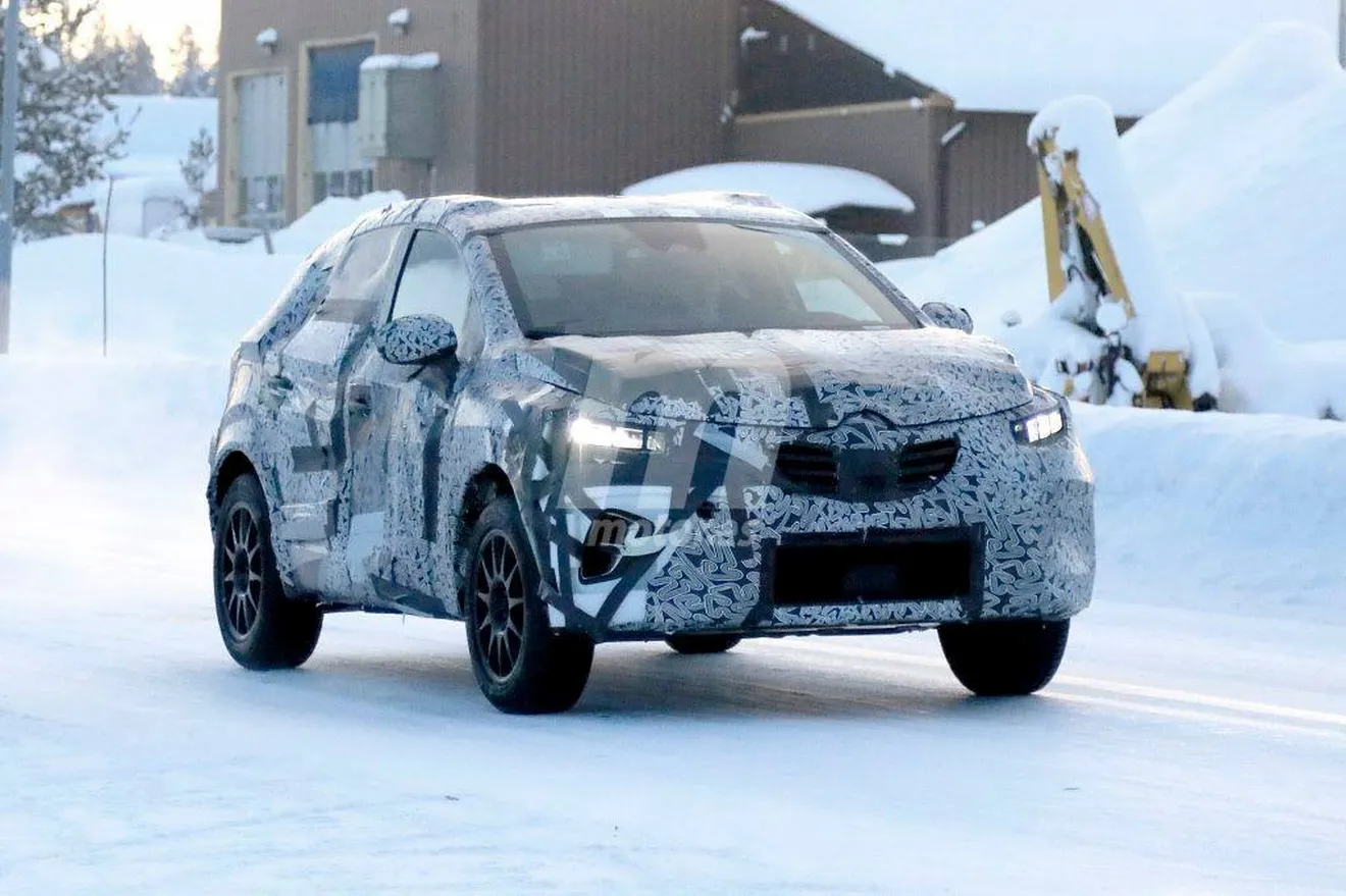 El Renault Captur 2020 ya se enfrenta a sus pruebas de invierno