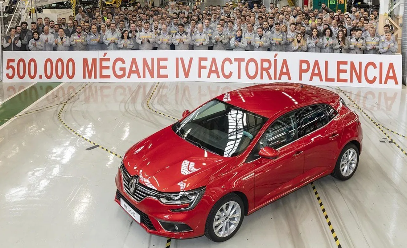 La cuarta generación del Renault Mégane alcanza las 500.000 unidades fabricadas