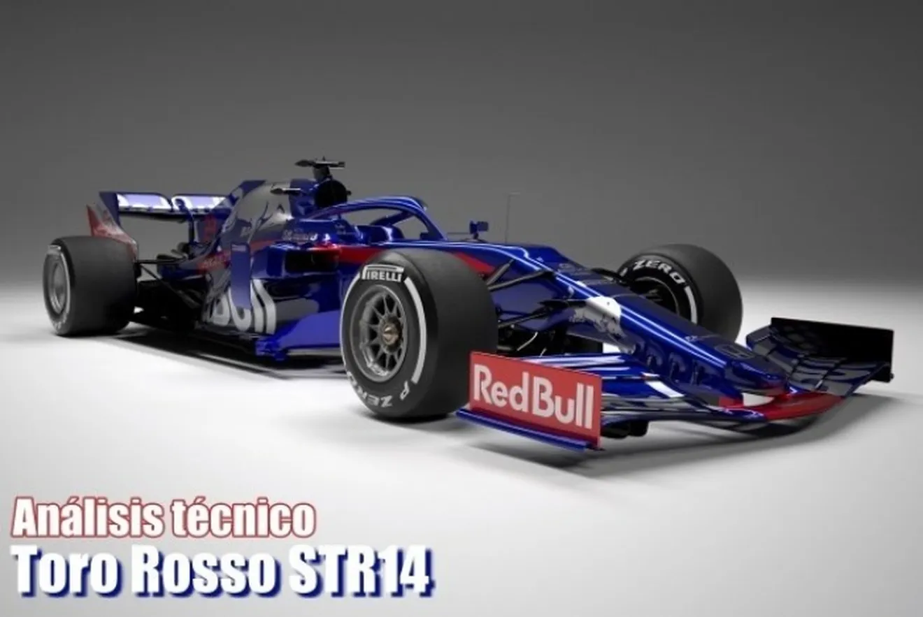 [Vídeo] Análisis técnico del Toro Rosso STR14: más Red Bull que nunca