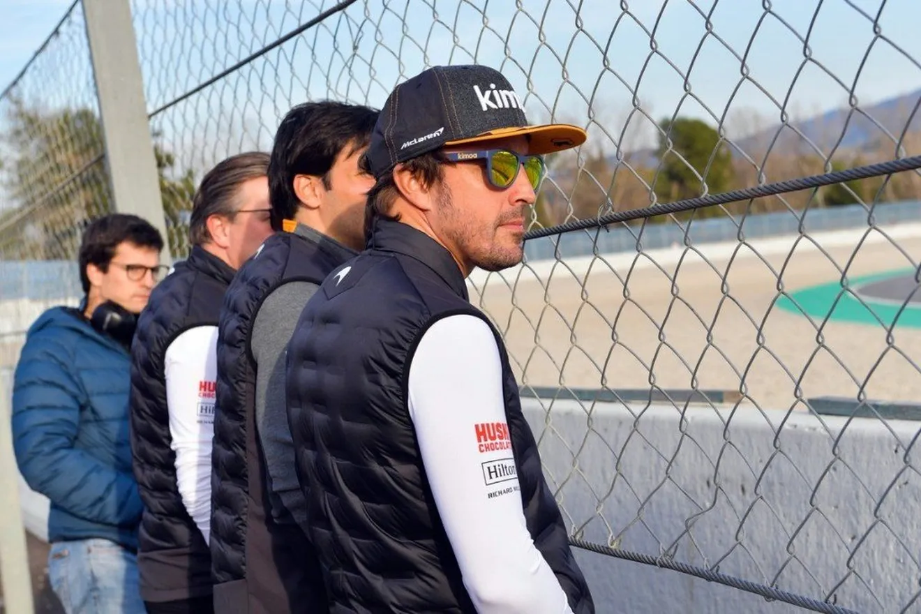 Alonso: "El MCL34 es sorprendentemente bueno en algunas áreas"