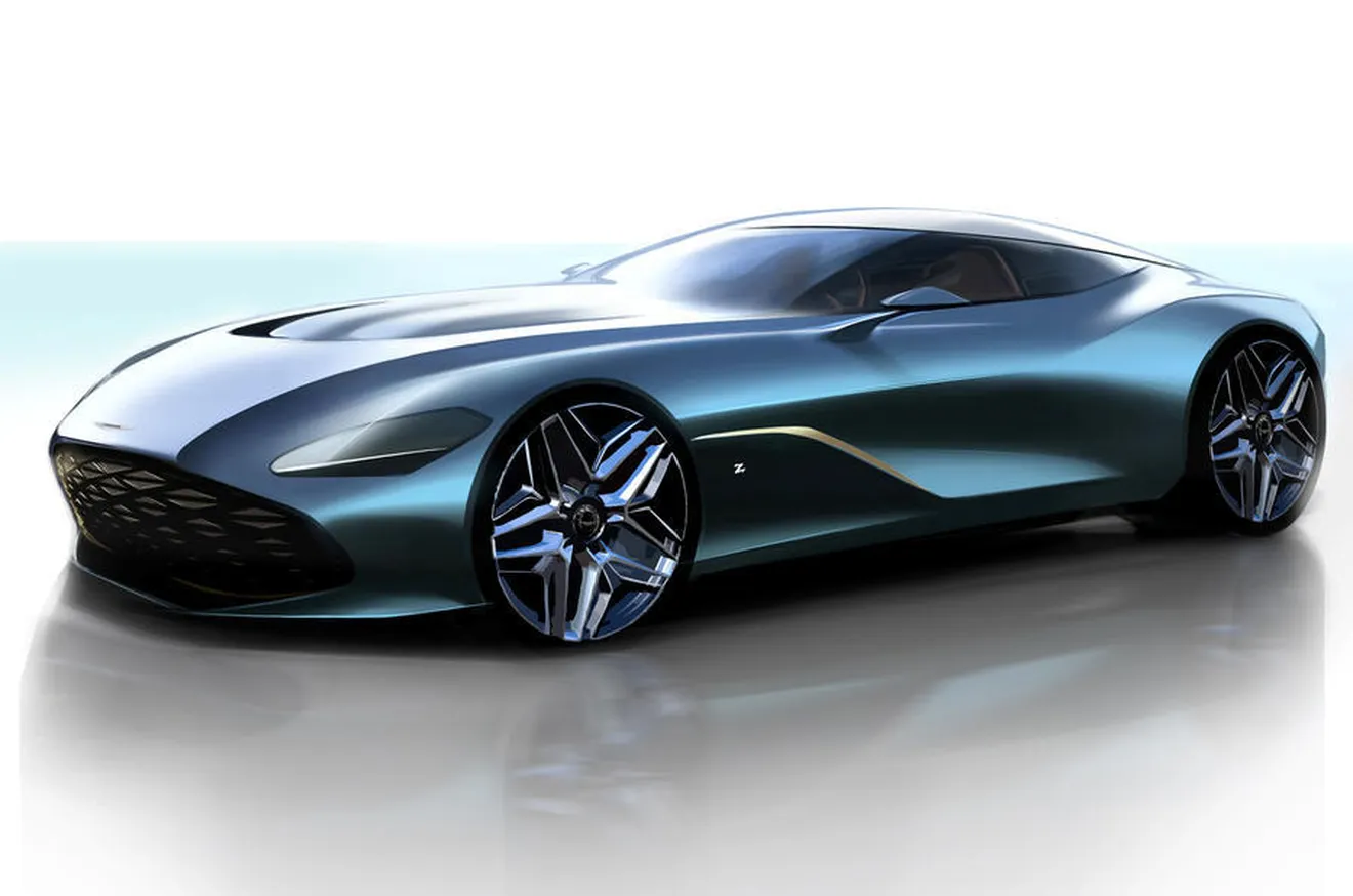 Aston Martin presenta los bocetos del espectacular DBS GT Zagato