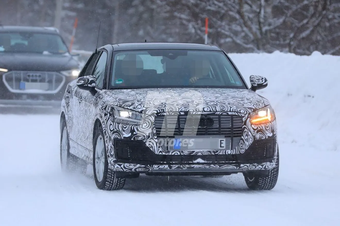 Nuevas fotos espía confirman que Audi prepara un Q2 e-tron para Europa