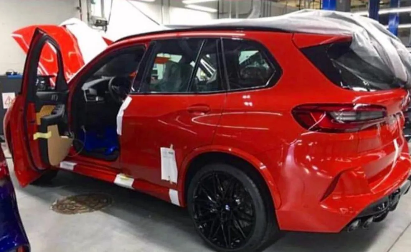 El nuevo BMW X5 M Competition filtrado al desnudo