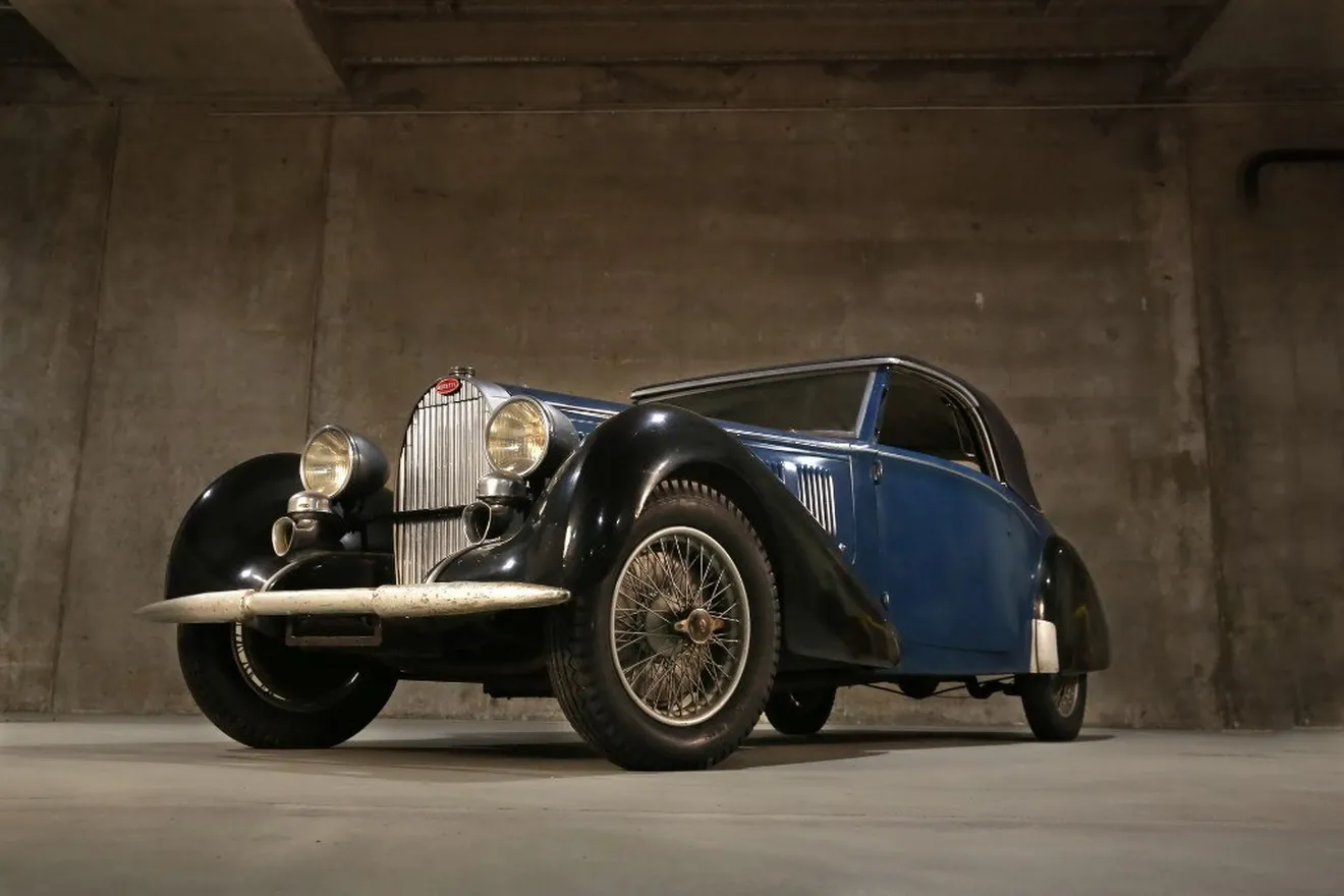 El escultor arruinado que guardaba tres Bugatti clásicos