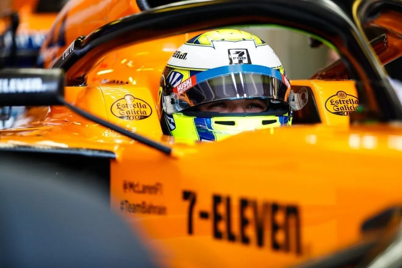 El estreno de Norris satisface a McLaren: "Pilotó como un veterano"