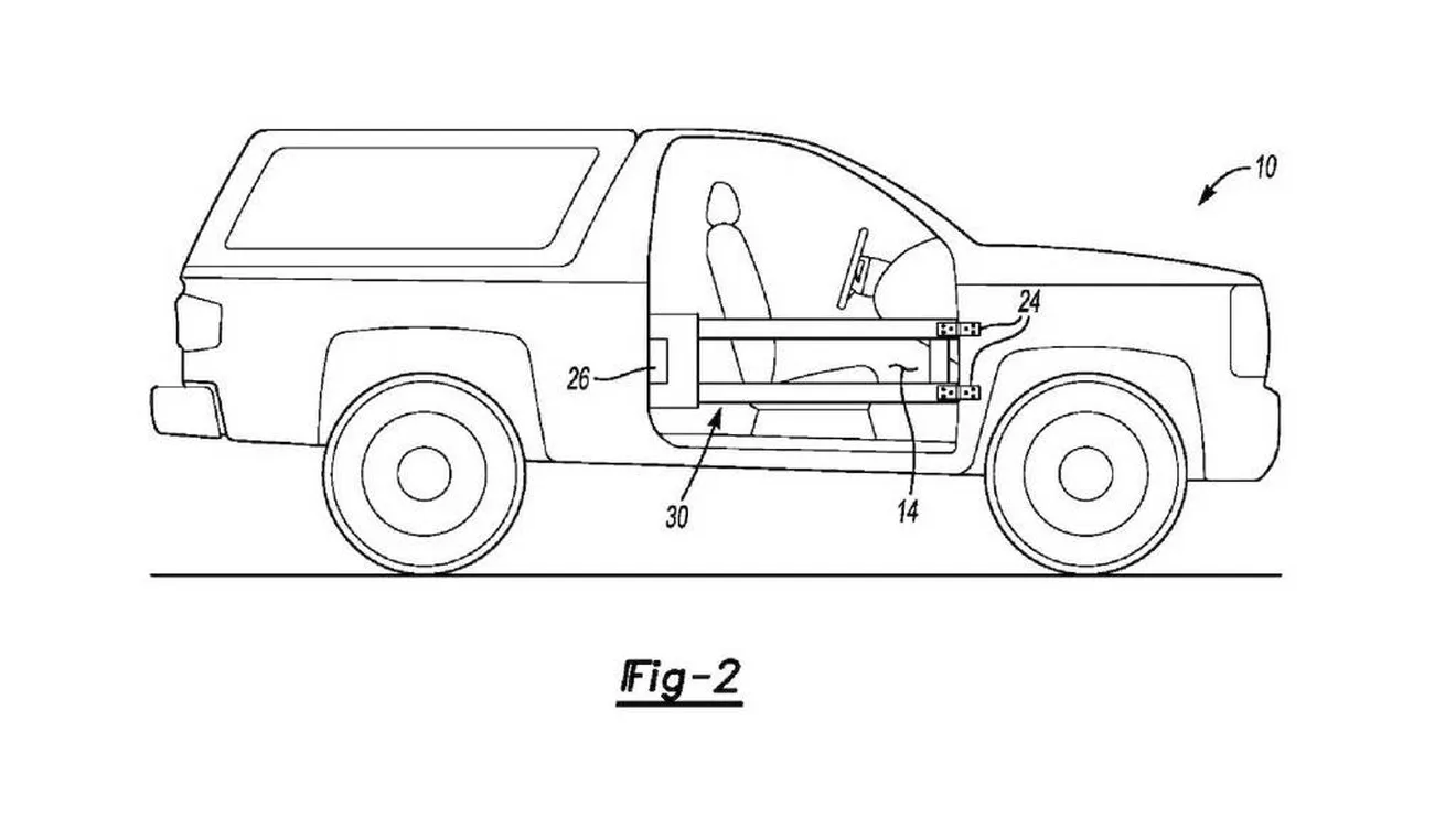 Una patente desvela las puertas desmontables del Ford Bronco 2020
