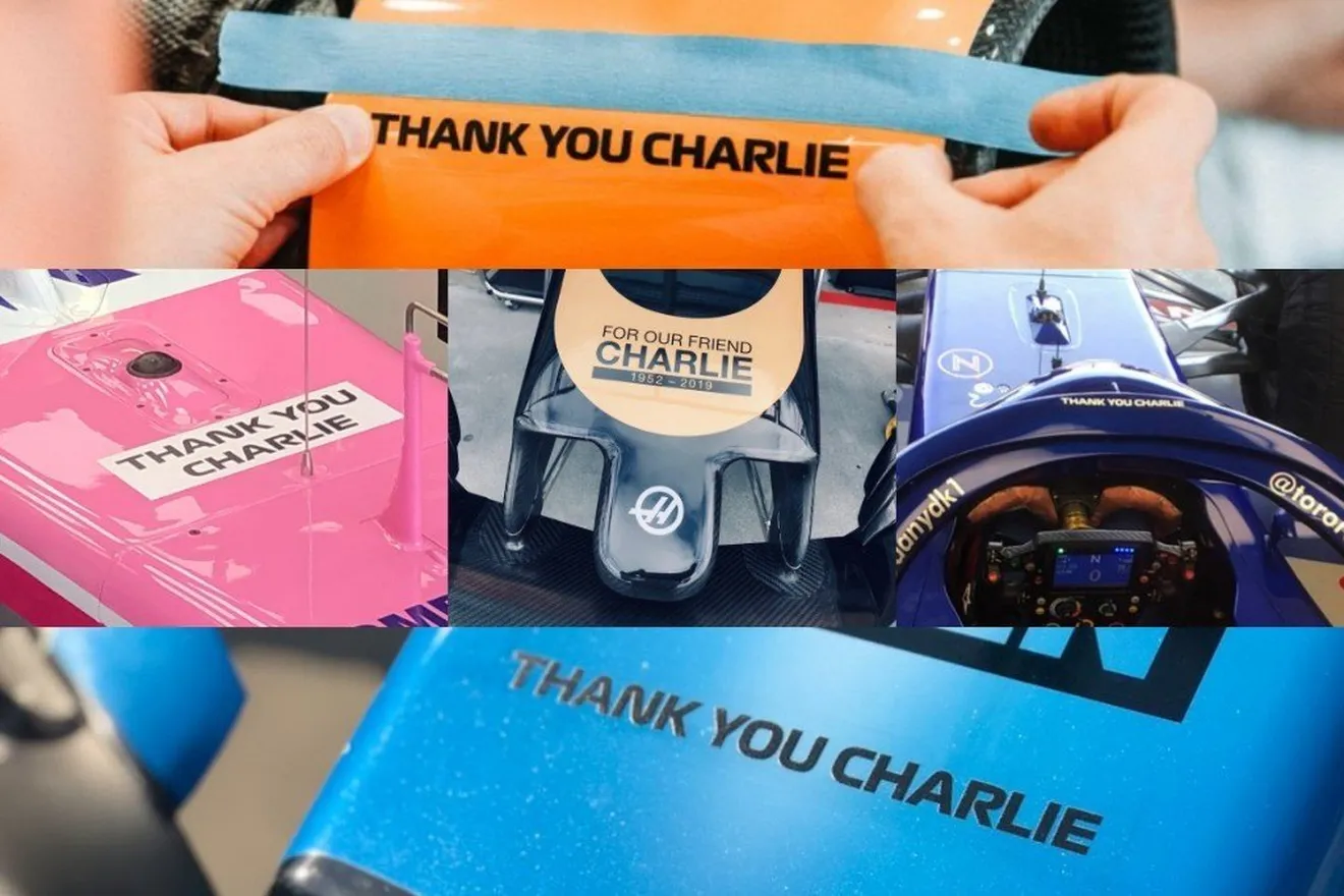 La parrilla recuerda la figura de Whiting: “Gracias, Charlie”