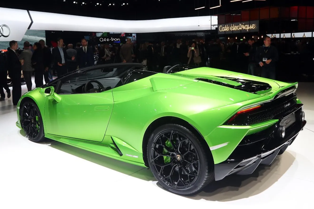El nuevo Lamborghini Huracán EVO Spyder desvelado en Ginebra 2019