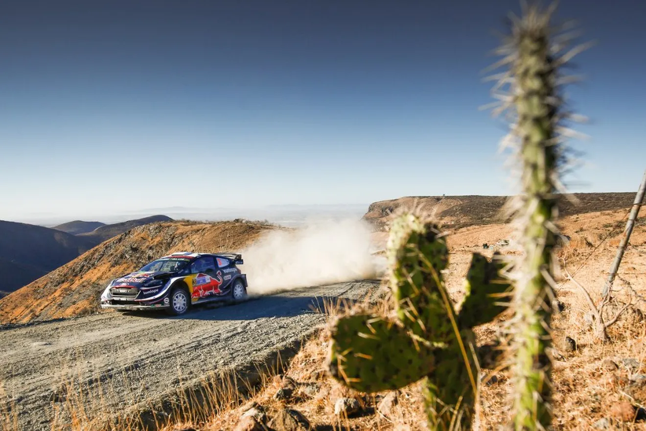 M-Sport va a por todas en la grava del Rally de México