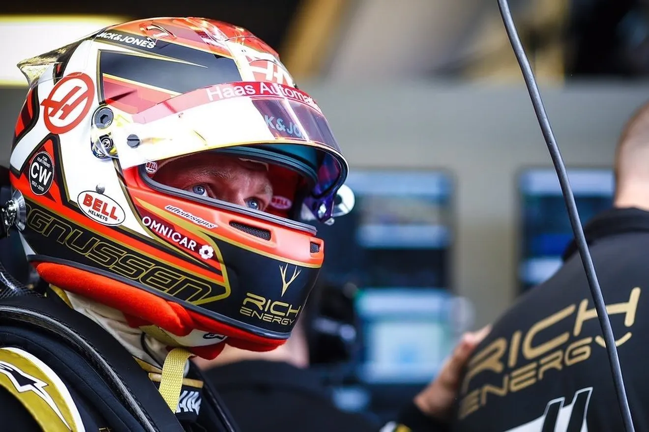 Magnussen: "El Haas es muy bueno, es una locura pensar que haya coches aún más rápidos"