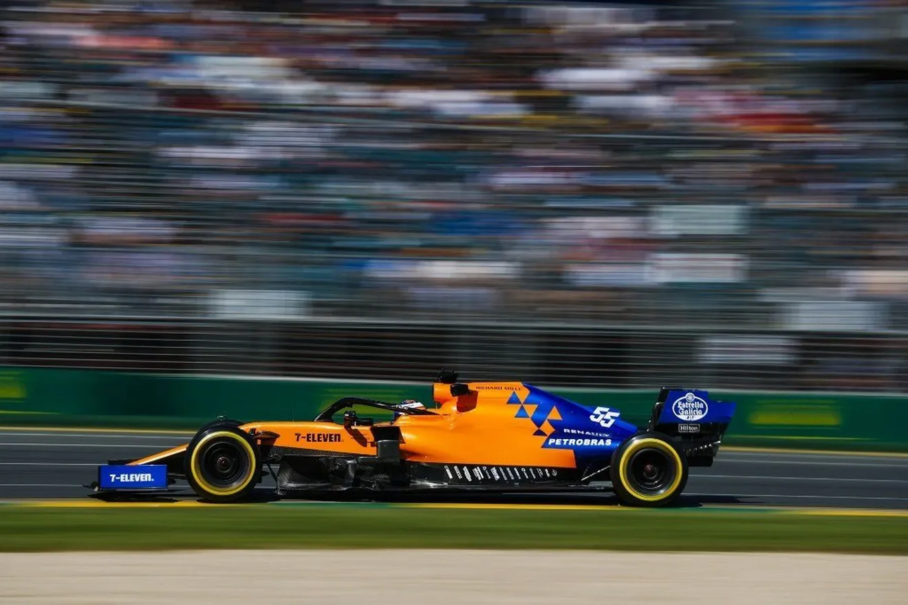 McLaren ya tiene velocidad punta: Sainz sólo cede 1,7 km/h a final de recta