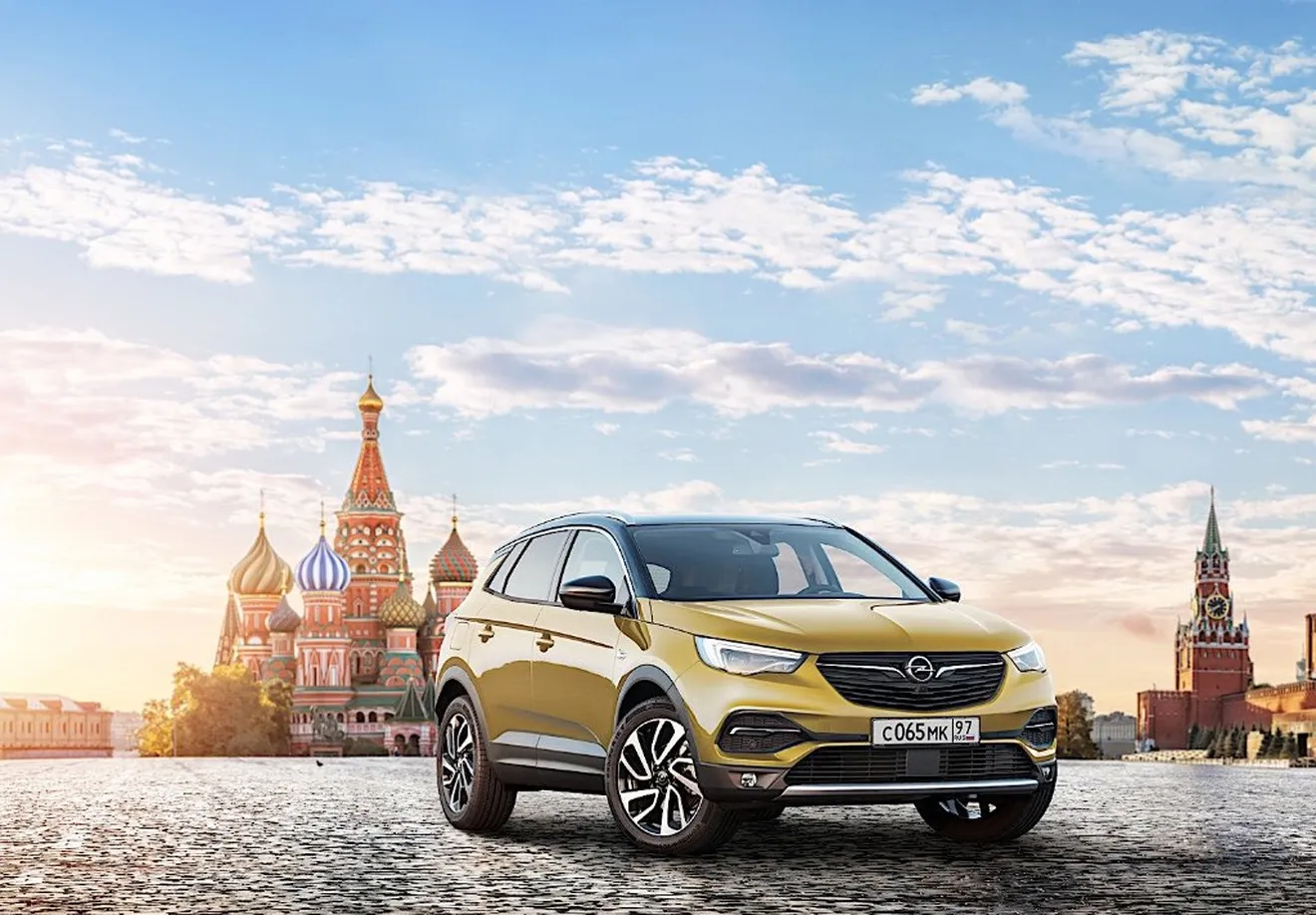 Opel retorna al mercado ruso con el Grandland X, el Zafira y el Vivaro